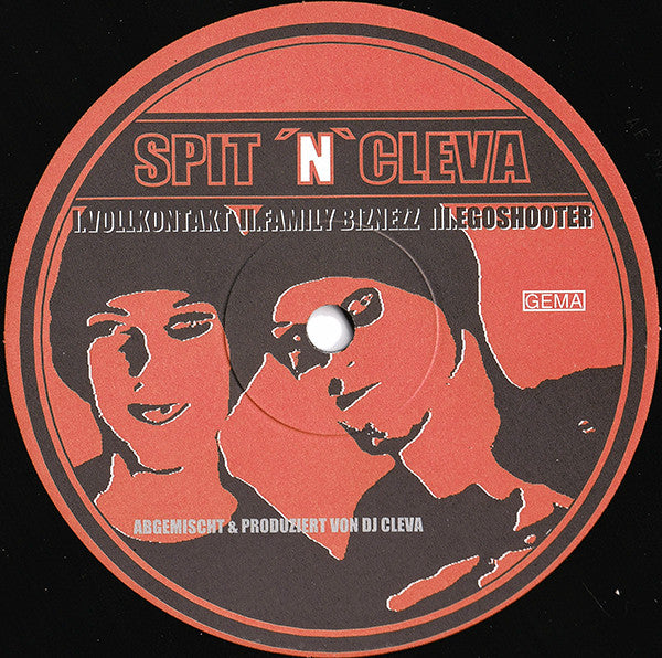 Spit 'N' Cleva : Vollkontakt (12")