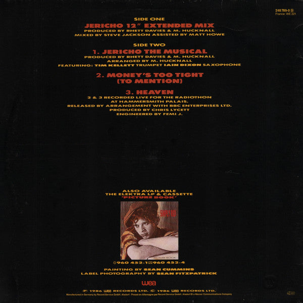 Simply Red : Jericho (12")