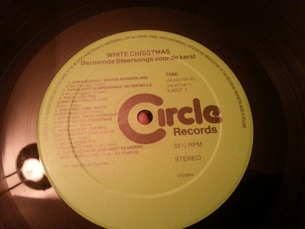 Various : White Christmas - Beroemde Sfeersongs Voor De Kerst (LP, Album, Comp)