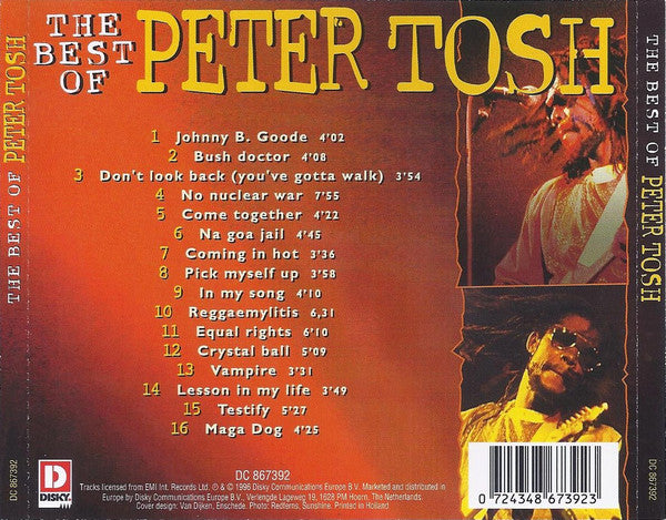 Peter Tosh : The Best Of Peter Tosh (CD, Comp)