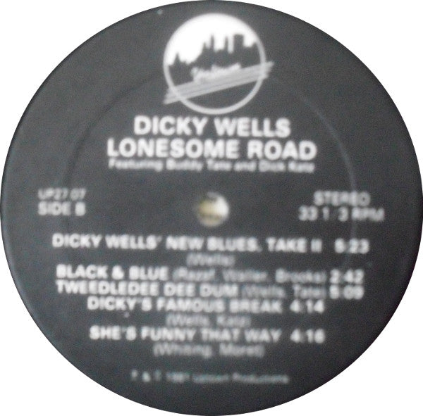 Dickie Wells : Lonesome Road (LP, Album)