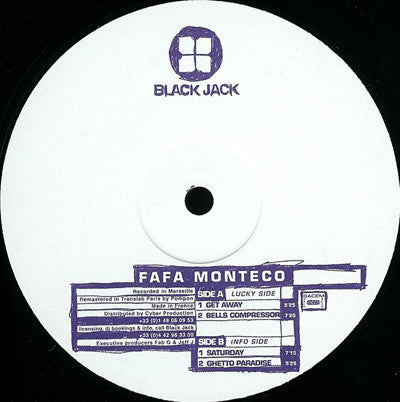 Fafa Monteco : Danse Avec Les Loops (12")