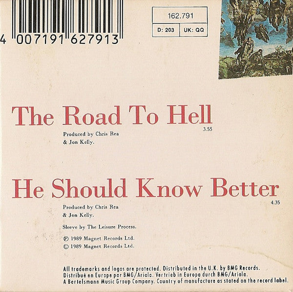 Chris Rea : The Road To Hell (CD, Mini, Single)