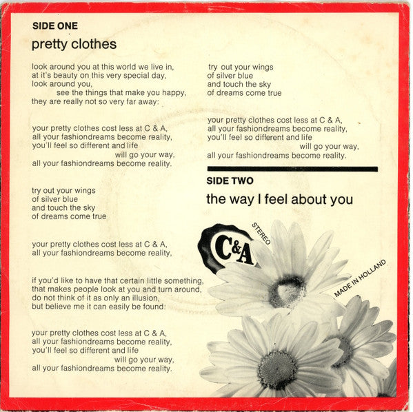 Sandy Coast : Pretty Clothes (7", Single)