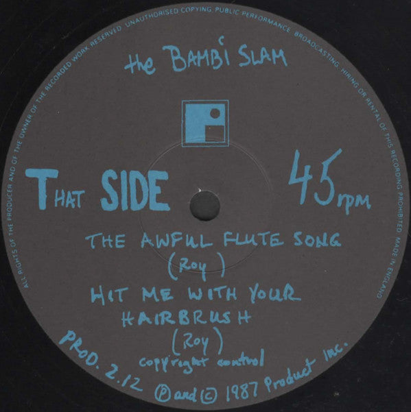 The Bambi Slam : Bamp - Bamp (12", Single)