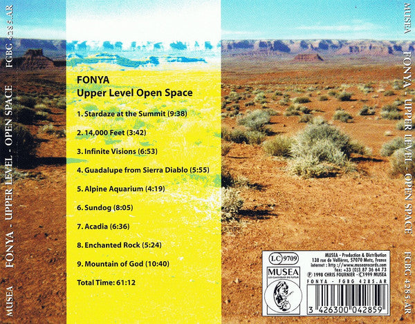 Fonya : Upper Level Open Space (CD, Album)