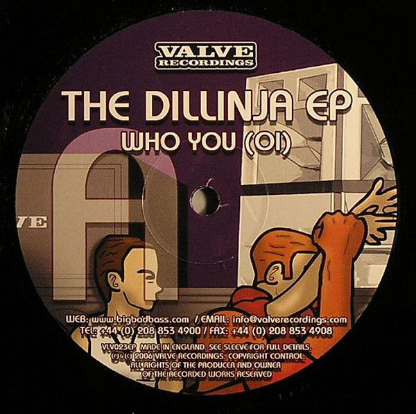 Dillinja : The Dillinja EP (2x12", EP)