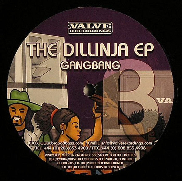 Dillinja : The Dillinja EP (2x12", EP)