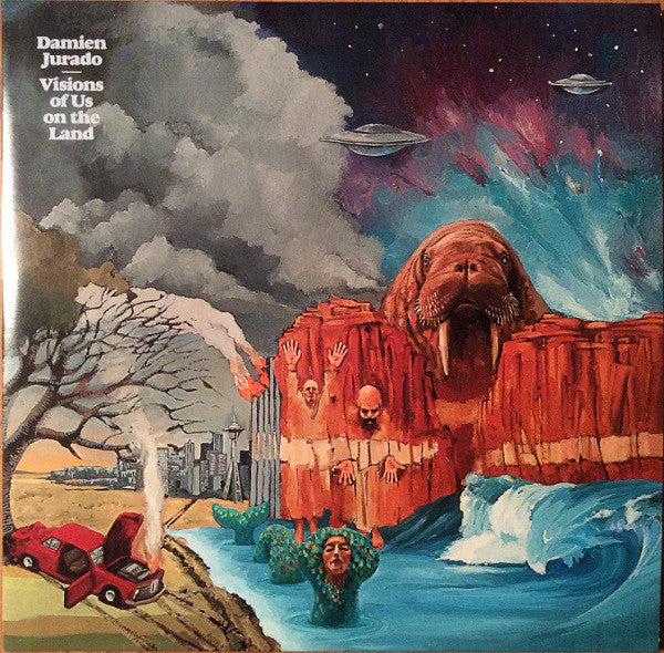 Damien Jurado : Visions Of Us On The Land (2xLP, Album + LP, Whi + Dlx, Ltd)