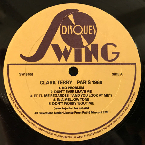 Clark Terry, Quentin Jackson, Martial Solal, Kenny Clarke : Paris 1960 (LP, Comp)