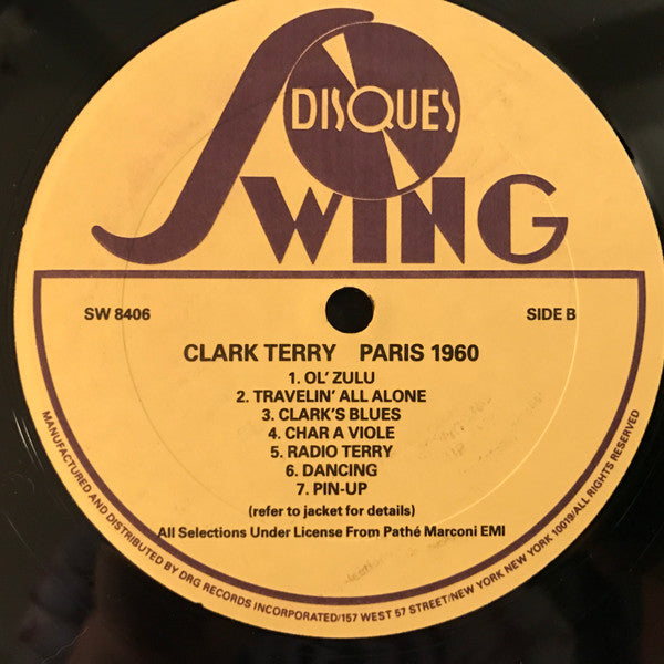 Clark Terry, Quentin Jackson, Martial Solal, Kenny Clarke : Paris 1960 (LP, Comp)