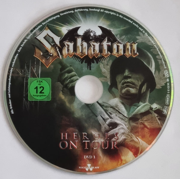 Sabaton : Heroes On Tour (2xDVD-V, PAL + CD, Album + Ltd, Dig)