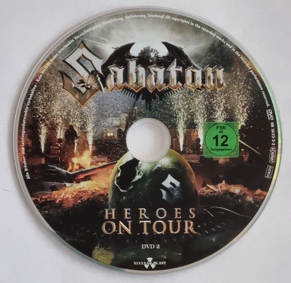 Sabaton : Heroes On Tour (2xDVD-V, PAL + CD, Album + Ltd, Dig)