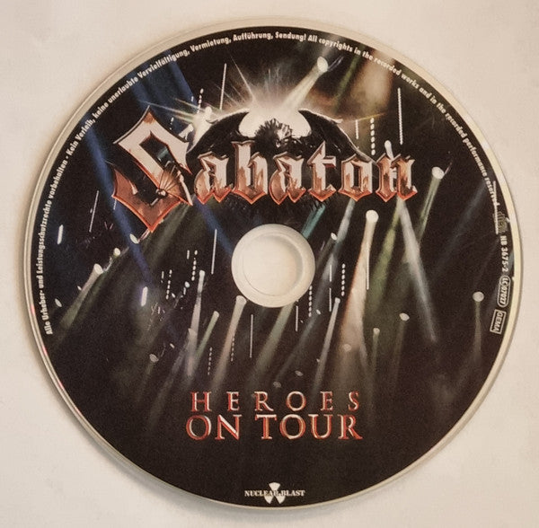 Sabaton : Heroes On Tour (2xDVD-V, PAL + CD, Album + Ltd, Dig)