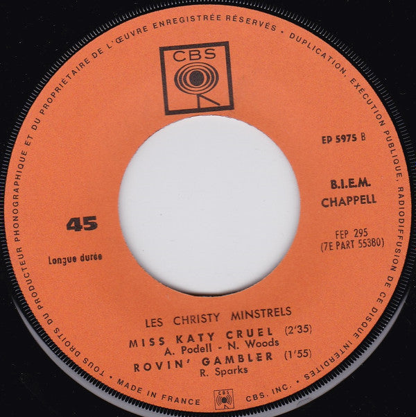The New Christy Minstrels : Les Christy Minstrels (7", EP)