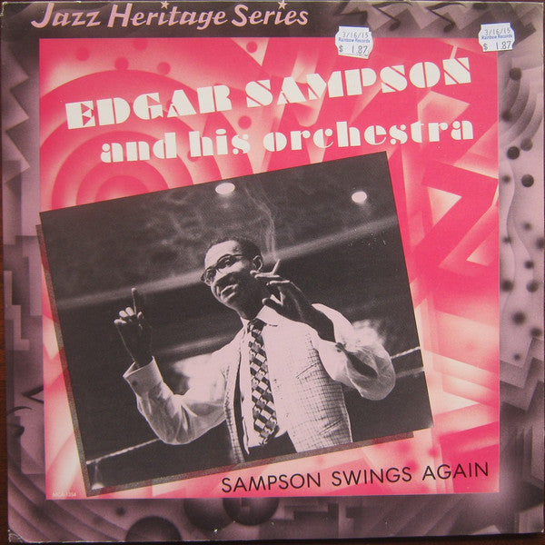 Edgar Sampson And His Orchestra : Sampson Swings Again (LP, Comp)