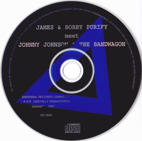 James & Bobby Purify, Johnny Johnson And The Bandwagon : James & Bobby Purify Meet Johnny Johnson And The Bandwagon (CD, Comp, RM, Unofficial)