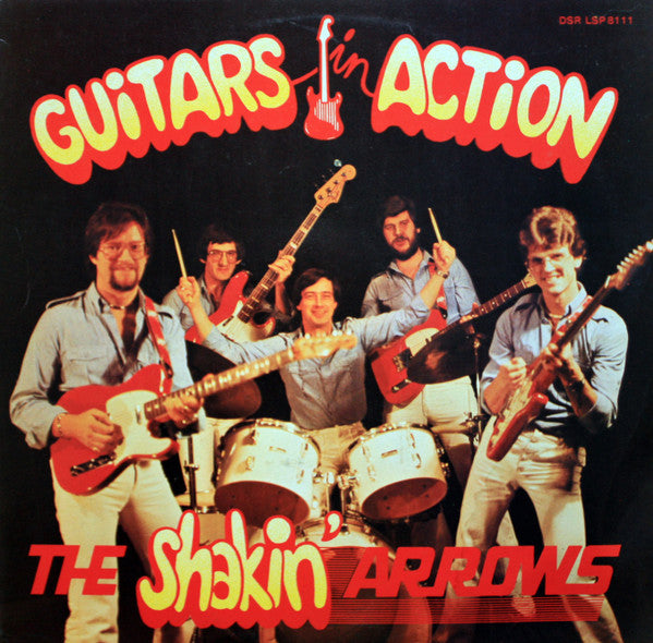 The Shakin' Arrows : Guitars In Action (LP, Album)