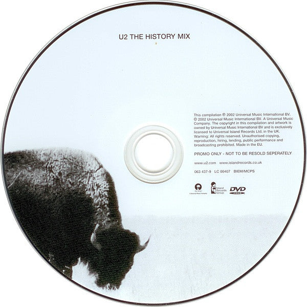 U2 : The Best Of 1990 - 2000 (DVD-V, Promo)