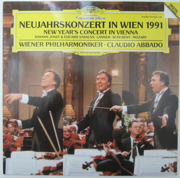 Wiener Philharmoniker, Claudio Abbado : Neujahrskonzert In Wien 1991 - New Year's Concert In Vienna (LP)