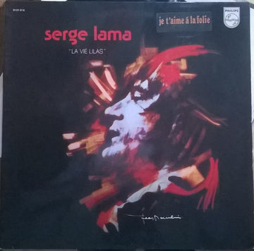 Serge Lama : La Vie Lilas (LP, Album, RE, Gat)