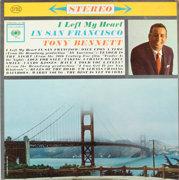 Tony Bennett : I Left My Heart In San Francisco (LP, Album)