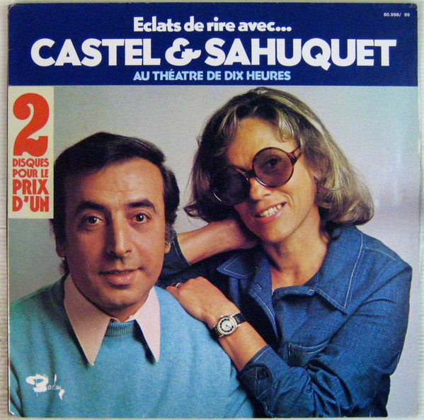 Robert Castel & Lucette Sahuquet : Éclats De Rire Avec... (2xLP, Comp, Gat)