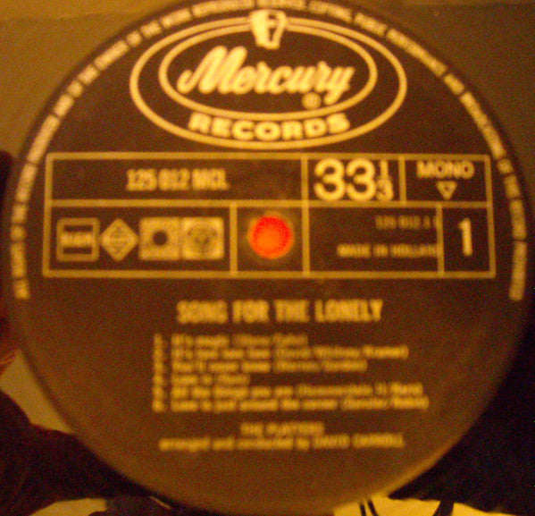 The Platters : Song For The Lonely (LP, Album, Mono)