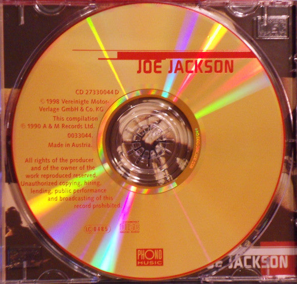 Joe Jackson : Stepping Out - The Very Best Of Joe Jackson (CD, Comp, Gol)