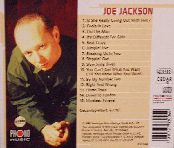 Joe Jackson : Stepping Out - The Very Best Of Joe Jackson (CD, Comp, Gol)