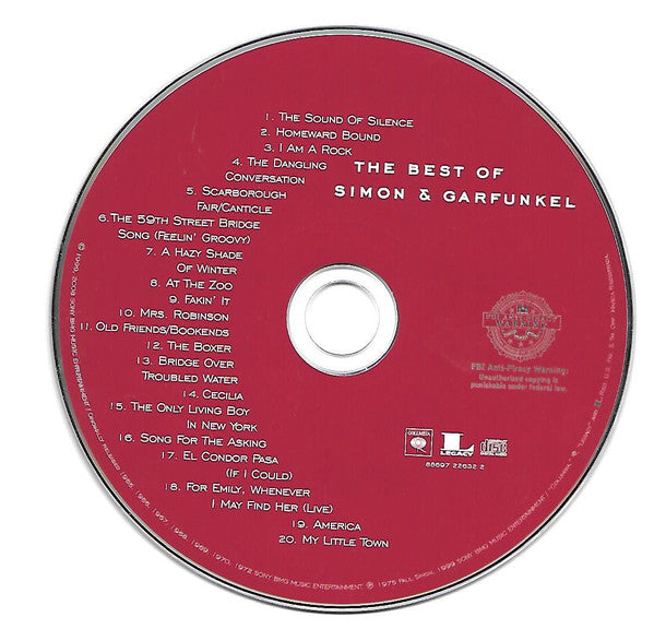 Simon & Garfunkel : The Best Of Simon & Garfunkel (CD, Comp, Eco)
