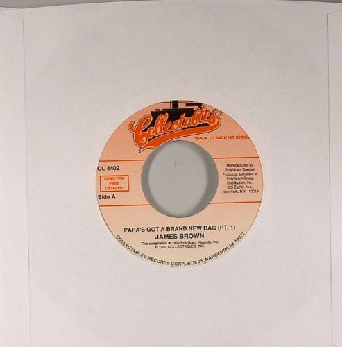 James Brown : Papa's Got A Brand New Bag (7", Single, RE)