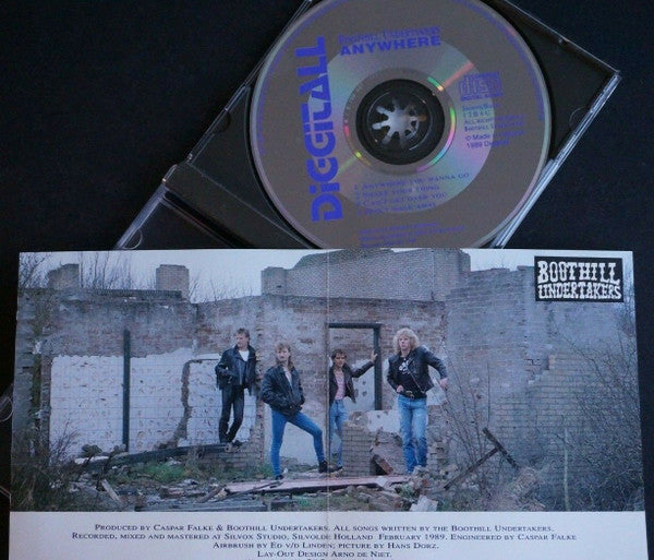 Boothill Undertakers : Anywhere (CD, EP, Ltd)