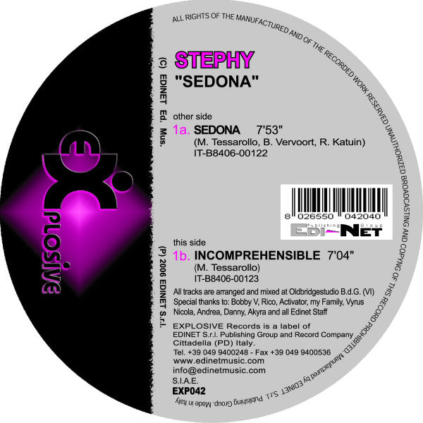 Stephy : Sedona (12")