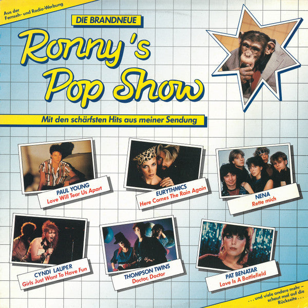 Various : Die Brandneue Ronny's Pop Show (Mit Den Schärfsten Hits Aus Meiner Sendung) (LP, Comp)