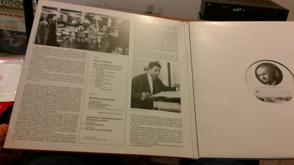 Henri Dutilleux / Witold Lutoslawski - Mstislav Rostropovich, Orchestre De Paris , Direction Serge Baudo / Witold Lutoslawski : Tout Un Monde Lointain / Concerto Pour Violoncelle (LP, Album)