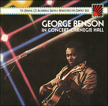 George Benson : In Concert - Carnegie Hall (CD, Album, RE, RM)