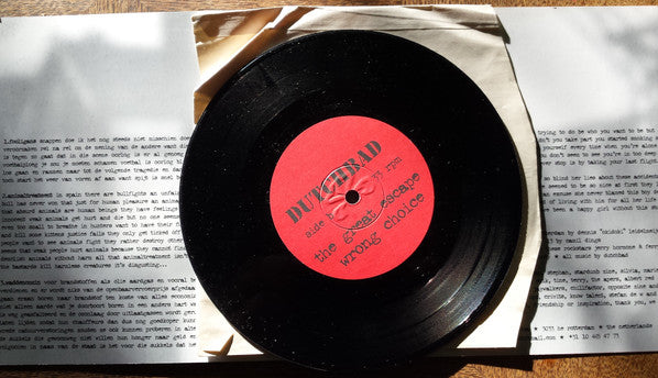 Dutchbad : The Great Escape (7", EP, Hea)