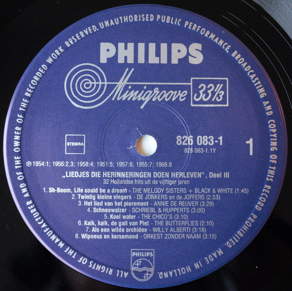 Various : Liedjes Die Herinneringen Doen Herleven - Deel 3 (2xLP, Comp)