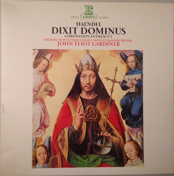 Georg Friedrich Händel - The Monteverdi Choir & The Monteverdi Orchestra, John Eliot Gardiner : Dixit Dominus - Coronation Anthem N°1 (LP, RP)