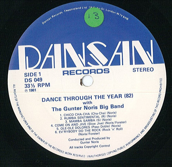 Günter Noris & Gala Big Band : Dance Through The Year (LP)