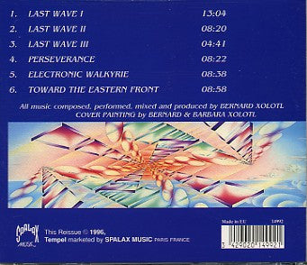 Bernard Xolotl : Last Wave (CD, Album, RE)