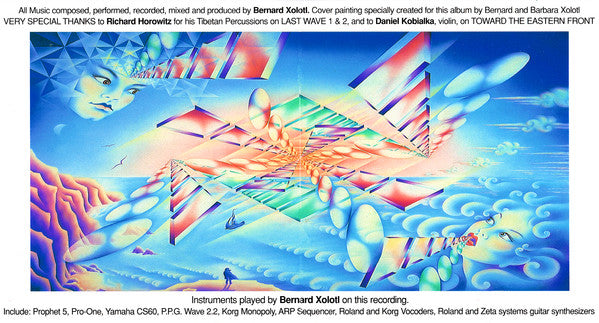 Bernard Xolotl : Last Wave (CD, Album, RE)