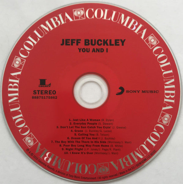 Jeff Buckley : You And I (CD, Album)