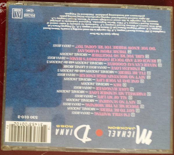 Michael Jackson / Diana Ross : Love Songs (CD, Comp, RE)