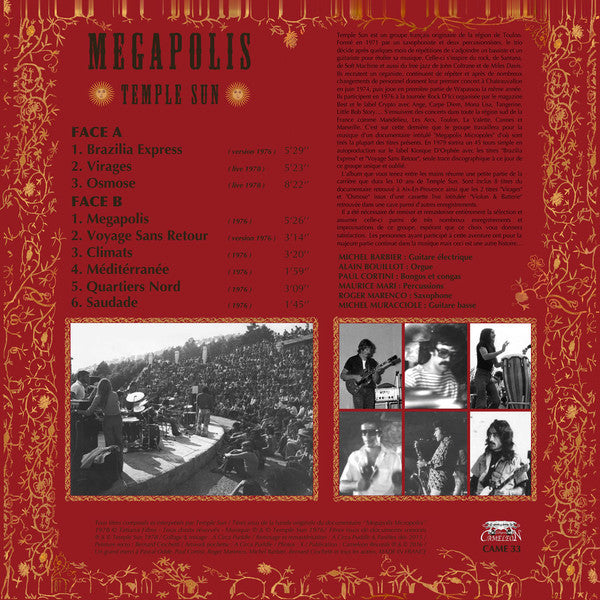 Temple Sun : Megapolis (LP, Album)