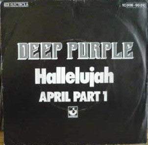 Deep Purple : Hallelujah  (7", RE)