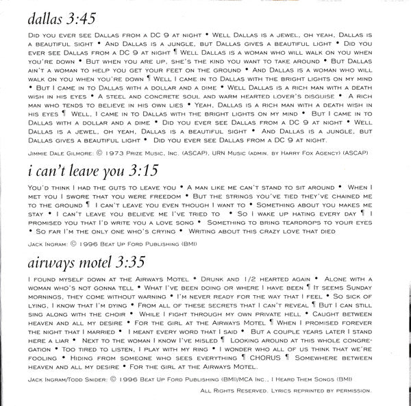 Jack Ingram : Livin' Or Dyin' (HDCD, Album)