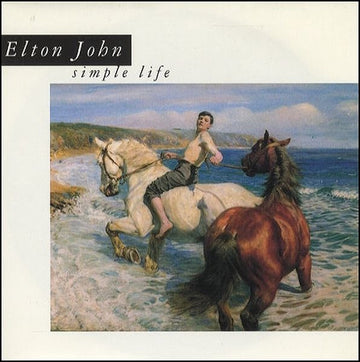 Elton John : Simple Life (7", Single)