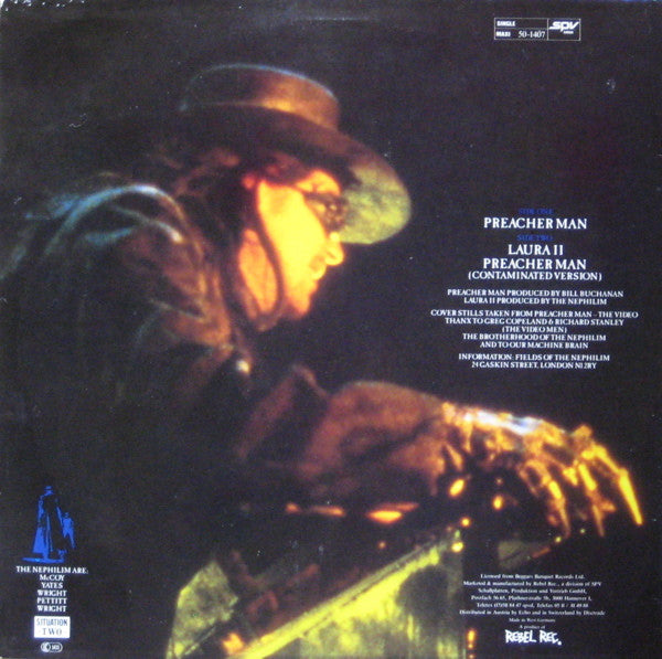 Fields Of The Nephilim : Preacher Man (12")